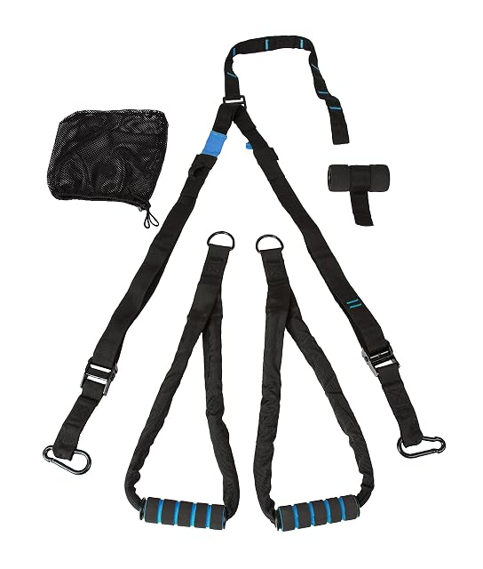 Dittmann black sling trainer with door anchor and storage bag